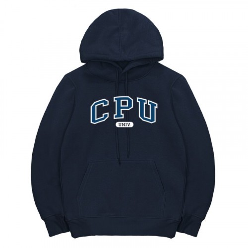 【預購至10/10,11/20陸續出貨】CPU警大美式經典款帽T_深藍 【預購至10/10,11/20陸續出貨】CPU警大美式經典款帽T_深藍