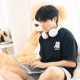 【預購至7/5止，7/20陸續出貨】打Code鍵人純棉短T_深色模式黑