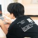 【預購至7/5止，7/20陸續出貨】打Code鍵人純棉短T_深色模式黑
